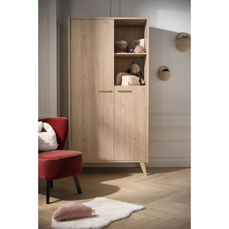 Armoire Arty MARRON 3 - vertbaudet enfant 