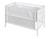 ROBA Lit Cododo Complet 'safe asleep®' 60x120 cm au design 'Sternenzauber' - Blanc laqué BLANC 6 - vertbaudet enfant 