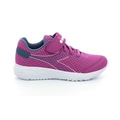 Chaussures-Chaussures fille 23-38-Baskets, tennis-Baskets basses - DIADORA - Flamingo 7 Jr - Violet - Fuschia - Enfant