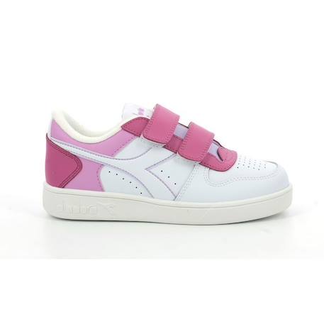 DIADORA Baskets basses Magic Low Ps vert ROSE+VERT 1 - vertbaudet enfant 