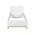 ROBA Cadre de Lit Enfant 90 x 200 cm - Clara - Style Scandinave Moderne - Structure de Lit avec Pieds en Hêtre Massif - Blanc BLANC 3 - vertbaudet enfant 