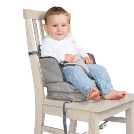 Réhausseur de chaise ROBA Little Stars - Gonflable pour Maison et Voyage - Gris GRIS 2 - vertbaudet enfant 