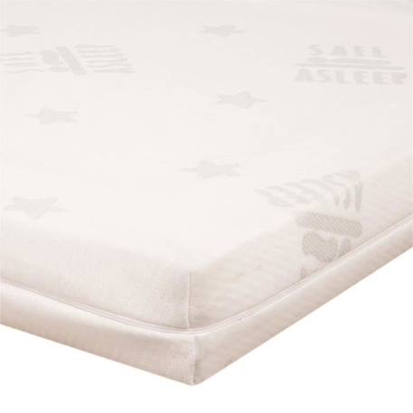 ROBA Oreiller Bébé Incliné 'safe asleep®' - 60 x 35 - avec Housse jacquard BLANC 4 - vertbaudet enfant 