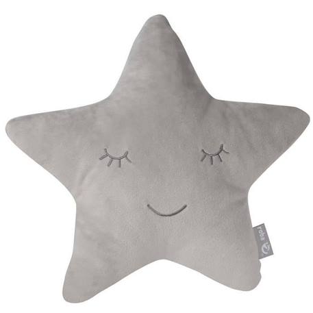 Coussin Étoilé en Peluche pour Enfant - ROBA Style - Gris argenté - 0 mois et plus GRIS 1 - vertbaudet enfant 