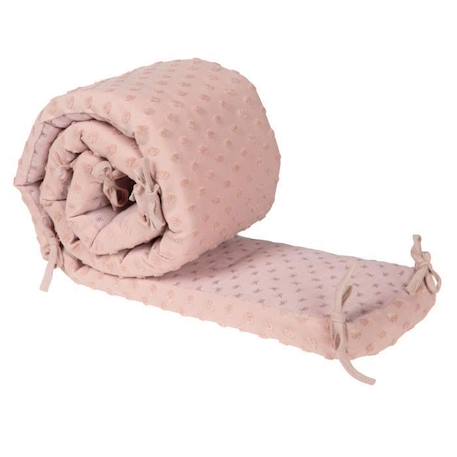 Tour de Lit Bébé ROBA Lil Planet Certifié GOTS - 170x16 cm - Rose ROSE 4 - vertbaudet enfant 