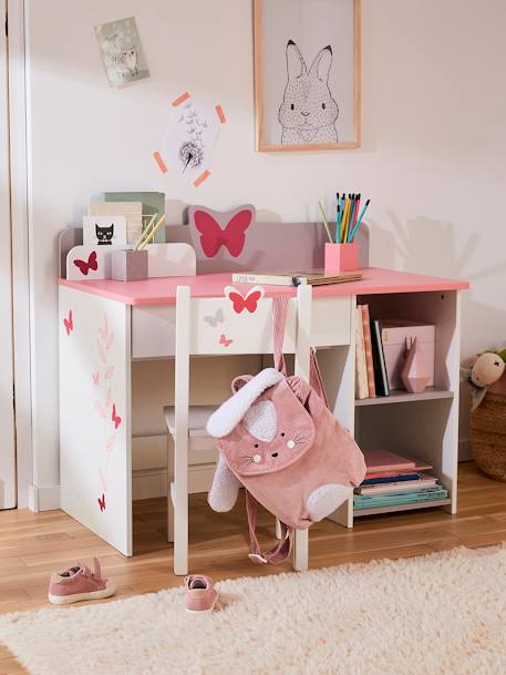 Bureau maternelle LIGNE ENVOLEE blanc 3 - vertbaudet enfant 