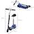 Trottinette électrique pliable pour enfants - HOMCOM - 120 W - Hauteur réglable - 2 roues - Bleu et noir BLANC 3 - vertbaudet enfant 