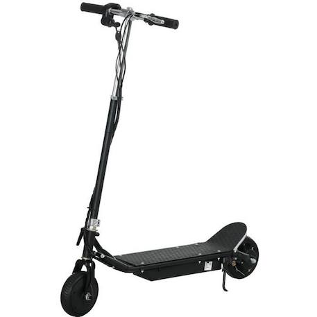 Trottinette électrique 150 W pliable réglable enfant 4-14 ans 14 Km/h max. autonomie 8 Km max. noir NOIR 1 - vertbaudet enfant 