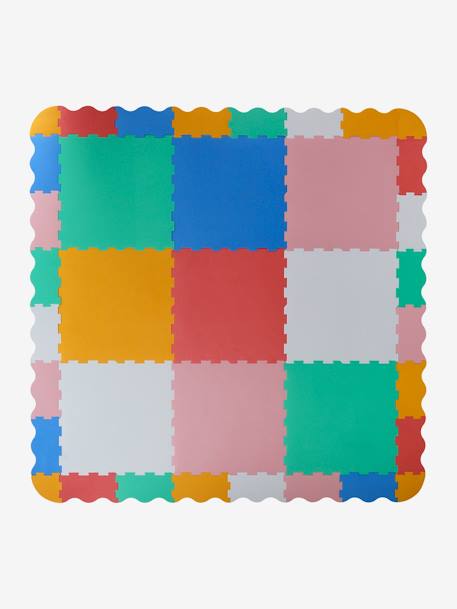 Tapis d'activités 9 dalles multicolore 1 - vertbaudet enfant 