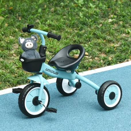 Tricycle enfant multi-équipé  70x50x58cm Bleu BLANC 2 - vertbaudet enfant 