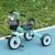 Tricycle enfant multi-équipé  70x50x58cm Bleu BLANC 2 - vertbaudet enfant 