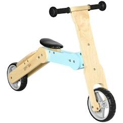 Jouet-Jeux de plein air-Tricycles, draisiennes et trottinettes-Draisienne trottinette enfant 89x39x60cm Bleu