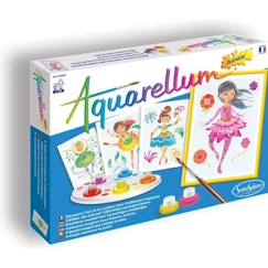 Jouet-Jeu de peinture Aquarellum Junior Ballerines SENTOSPHERE - Pour Enfant dès 8 ans