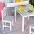 Ensemble de table et chaises enfant - HOMCOM - MDF pin blanc gris - 3 ans et plus BLANC 4 - vertbaudet enfant 
