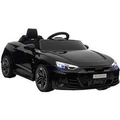Jouet-Jeux de plein air-Voiture électrique enfant Audi RS e-tron GT - HOMCOM - Noir - Effets sonores et lumineux - Télécommande