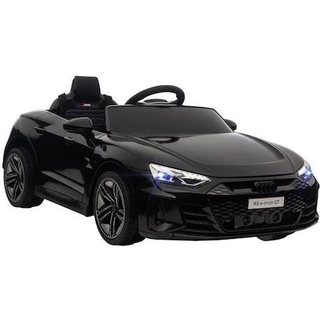 Voiture électrique enfant Audi RS e-tron GT - HOMCOM - Noir - Effets sonores et lumineux - Télécommande NOIR 1 - vertbaudet enfant 