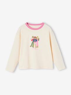 T-shirt égérie manches longues fille  - vertbaudet enfant