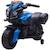 Moto électrique enfant - HOMCOM - 6V - Effet lumineux et sonore - Valises latérales - Bleu noir BLEU 1 - vertbaudet enfant 