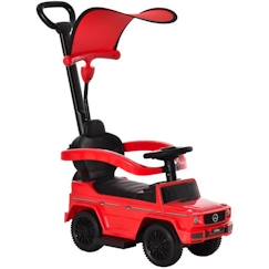 Voiture porteur pour enfant HOMCOM - Multi-équipée 12-36 mois - Rouge  - vertbaudet enfant