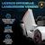 HOMCOM Voiture électrique licence Lamborghini Veneno 12V pour enfants avec portes papillon, batterie amovible télécommande musique BLANC 4 - vertbaudet enfant 