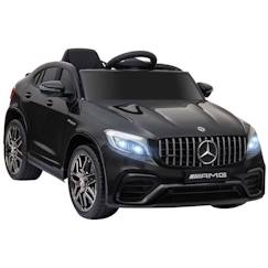 Jouet-Voiture véhicule électrique enfant 12 V 35 W V. 3-5 Km/h télécommande effets sonores + lumineux Mercedes GLC AMG noir