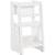 Tabouret bébé Homcom modèle d'apprentissage - 47 x 47 x 90 cm - Blanc BLANC 1 - vertbaudet enfant 