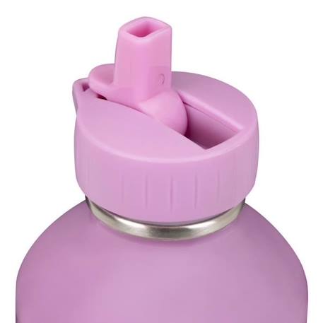 Gourde enfant Acier inoxydable - Facile à nettoyer - Gourde réutilisable - Contenance 300ml - 17cm x 6,5cm - J'adore la danse ROSE 2 - vertbaudet enfant 