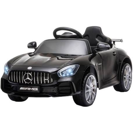 Voiture électrique pour enfants - HOMCOM - Mercedes-AMG GT R - Effets sonores et lumineux - Télécommande BLANC 1 - vertbaudet enfant 
