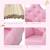 Ensemble fauteuil et pouf enfant design couronne de princesse - HOMCOM - Rose - 3 ans et plus ROSE 4 - vertbaudet enfant 