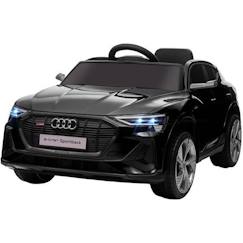 Jouet-Voiture électrique enfant e-tron Sportback S line 12 V noir