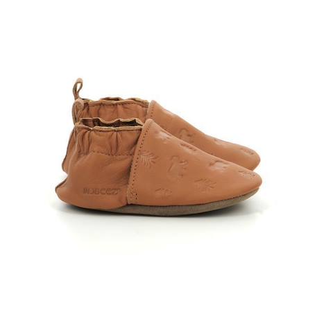 ROBEEZ Chaussons Bear's Walk camel MARRON 1 - vertbaudet enfant 