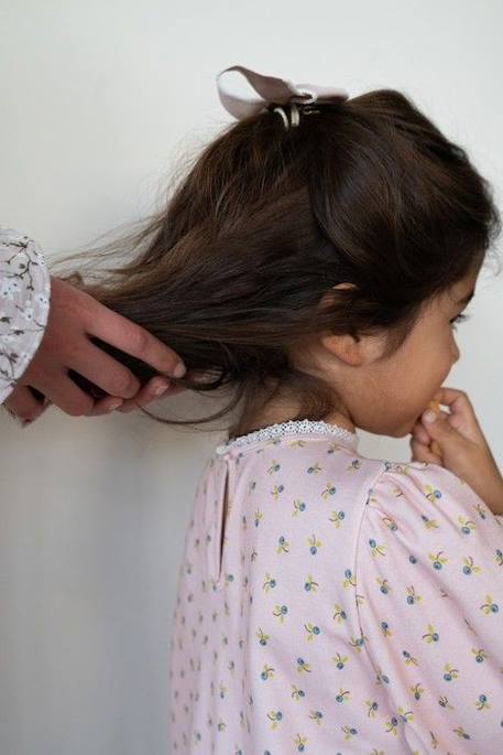 Chemise de nuit fille Mila JAUNE 4 - vertbaudet enfant 