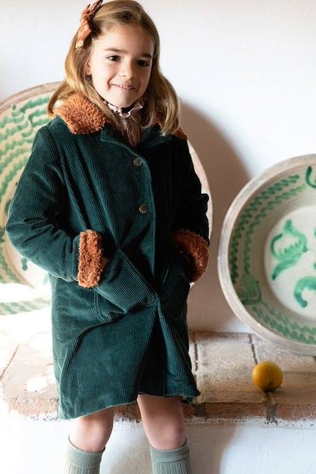 Manteau enfant Gava VERT 5 - vertbaudet enfant 