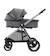 MAXI-COSI Poussette 2 en 1 Zelia 3 Luxe, nacelle intégrée, 4 roues, Twillic Grey GRIS 4 - vertbaudet enfant 