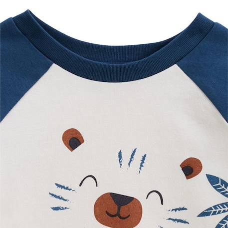 Pyjama enfant manches courtes Kyushu BLEU 4 - vertbaudet enfant 