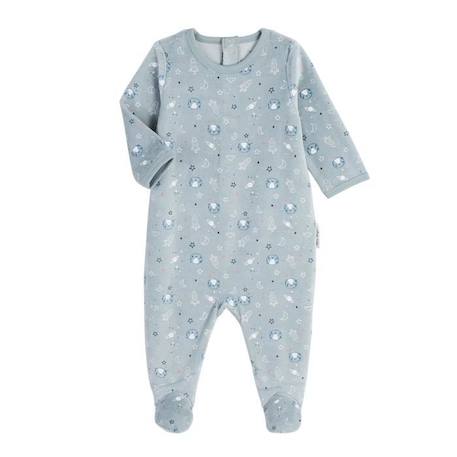 Bébé-Pyjama bébé en velours Cosmos