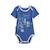 Lot de 2 bodies bébé manches courtes Océan d'amour BLEU 2 - vertbaudet enfant 