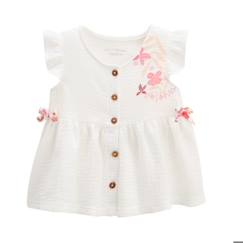 Bébé-Chemise, blouse-Blouse bébé en gaze de coton Lipsi