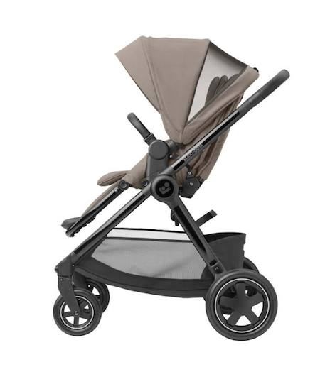 MAXI-COSI Poussette citadine naissance confort Adorra2 LUXE, 4 roues, Truffle MARRON 3 - vertbaudet enfant 