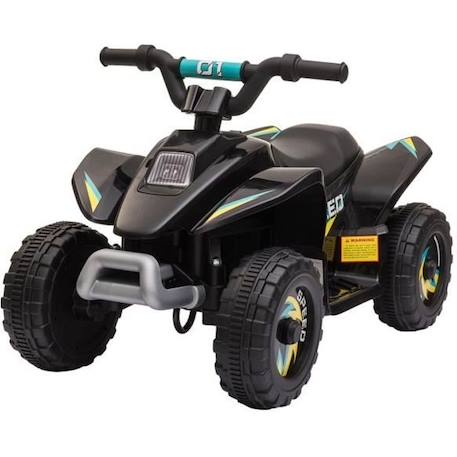 Quad électrique enfant - voiture électrique enfant - marche AV, AR - 6 V, V. max. 4,6 Km/h - noir 72x40x45cm Noir BLANC 1 - vertbaudet enfant 