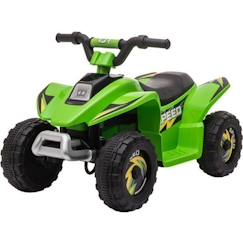 Quad électrique enfant - voiture électrique enfant - marche AV, AR - 6 V, V. max. 4,6 Km/h - vert 72x40x45cm Vert  - vertbaudet enfant