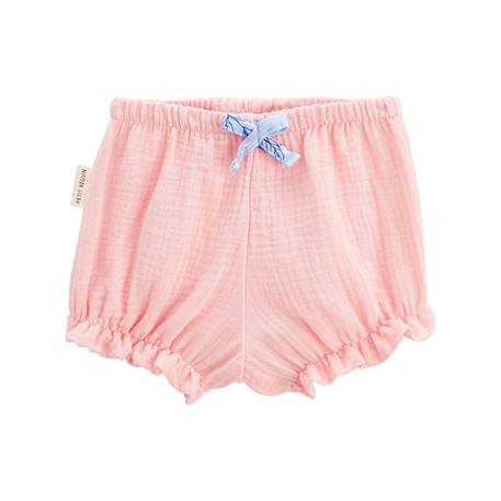 Lot de 2 bloomers bébé en gaze de coton Bella Chica BLEU 4 - vertbaudet enfant 