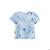 Ensemble bébé t-shirt et short en gaze de coton Bella Chica BLEU 2 - vertbaudet enfant 