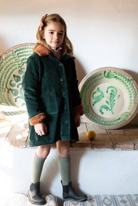 Manteau enfant Gava VERT 2 - vertbaudet enfant 