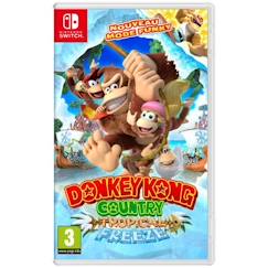 Jouet-Jeux vidéos et jeux d'arcade-Jeux vidéos-Donkey Kong Country: Tropical Freeze • Jeu Nintendo Switch