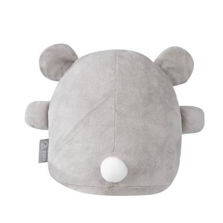 Coussin Peluche 'Sammy' pour enfant ROBA Lil Cuties - Gris argenté GRIS 4 - vertbaudet enfant 