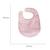 ROBA Set de 3 Bavoirs en Coton Bio 'Lil Planet' - 23x30 cm - Certifié GOTS - Rose/mauve ROSE 5 - vertbaudet enfant 