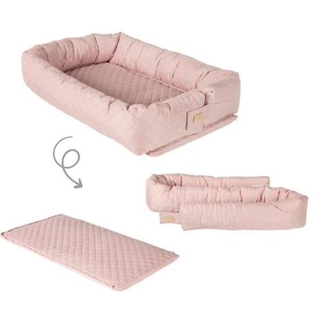 ROBA Nid Bébé 'roba Style' - Réducteur de lit multifonctionnel - Rose-mauve ROSE 5 - vertbaudet enfant 