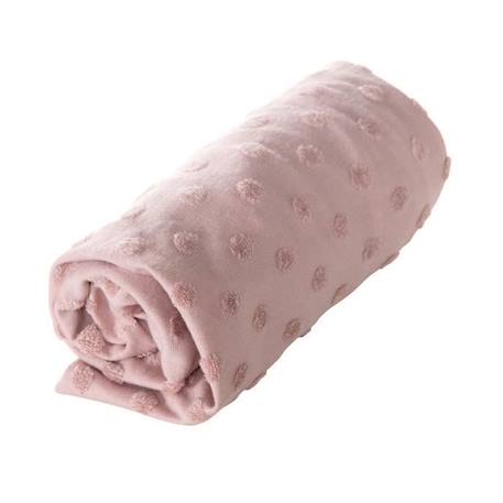 Housse Bébé Lil Planet - ROBA - Jersey BIO - Rose-mauve - 75x85 cm - Matelas à Langer ROSE 2 - vertbaudet enfant 