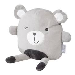 Coussin Peluche 'Sammy' pour enfant ROBA Lil Cuties - Gris argenté  - vertbaudet enfant